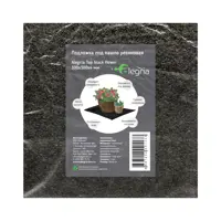 Подложка под кашпо 300х300х4мм резина черный