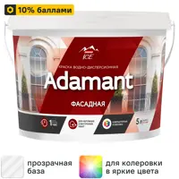 Краска фасадная Parade ice Adamant матовая прозрачная база C 5 л