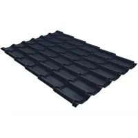 Металлочерепица 0.4 мм 2200x1180 мм RAL 7024 серый