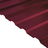 Профнастил С21R 0.45 мм 1051x2000 мм RAL 3005 вишня