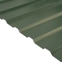Профнастил С21 R 0.45 мм 2000x1051 мм RAL 6005 зеленый
