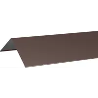 Конек плоский 146x146 мм 2 м RAL 8017 коричневый