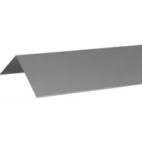 Конек плоский 146x146 мм 2 м оцинкованный