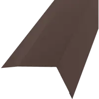 Планка карнизная 100x65 мм 2 м 0.4 мм цвет RAL 8017 коричневый