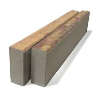 Бордюр тротуарный BRAER 1000x80x200 мм цвет Мальва