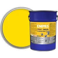 Грунт-эмаль по ржавчине 3 в 1 Empils PL гладкая цвет желтый 5 кг