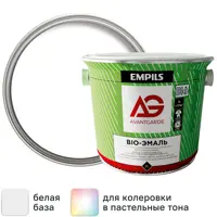Эмаль AvantGarde глянцевая база А цвет белый 2.4 кг