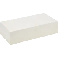 Кирпич строительный рядовой силикатный полнотелый Бор М150 белый 250x120x65 мм 1 НФ