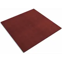 Плитка резиновая 1000x1000x20 мм красный 1 м²