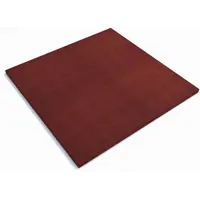 Плитка резиновая 1000x1000x30 мм красный 1 м²