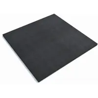 Плитка резиновая 1000x1000x30 мм черный 1 м²