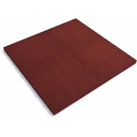 Плитка резиновая 1000x1000x40 мм для грунта красный 1 м²