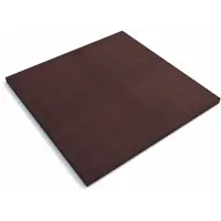 Плитка резиновая 1000x1000x40 мм для грунта коричневый 1 м²