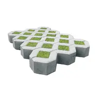 Газонная решетка 600x400x100 мм серый