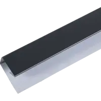 Планка П-образная для профнастила 2 м С8 RAL 7024 серая полиэстер эконом