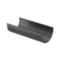 Желоб водосточный Dacha 120 мм 2 м цвет серый