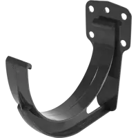 Кронштейн желоба ПВХ Dacha 120 мм 131.5 мм цвет серый