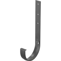 Кронштейн желоба металлический Dacha 120 мм 376 мм цвет серый