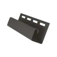 J-профиль двухслойный Grand Line цвет графит