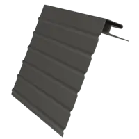 J-профиль двухслойный фаска Grand Line цвет графит