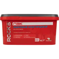 Лак акриловый для камня и дерева Rocks 3 кг