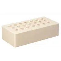 Кирпич облицовочный Железногорск M300 белый гладкий 250x120x65 мм 1 НФ