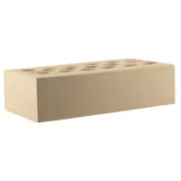 Кирпич облицовочный Керма M150 пшеничное лето гладкий 250x120x65 мм 1 НФ