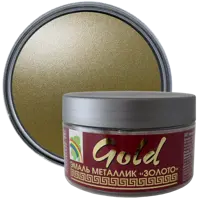 Эмаль акриловая Радуга глянцевая металлик золото Р-117 0.25 л