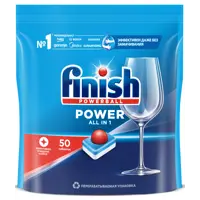 Таблетки для посудомоечной машины Finish Power 50 шт.