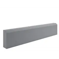 Бордюр тротуарный 1000x200x80 мм серый