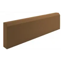 Бордюр тротуарный 1000x300x80 мм коричневый