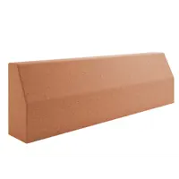 Бордюр тротуарный 1000x300x150 мм красный