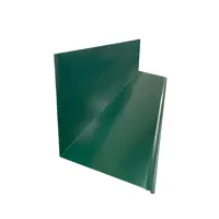 Планка примыкания верхняя 150x145 мм 2 м 0.4мм RAL 6005 Зеленый