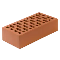 Кирпич строительный полнотелый красный гладкий 250x120x65 мм 1 НФ Болохово