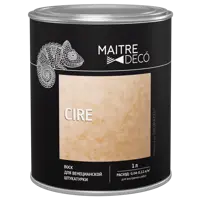 Воск для венецианской штукатурки Maitre Deco Cire 1 л