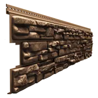 Сайдинг виниловый Döcke Rocky Сланец 1.8 м Кедровый Орех 0.51 м²