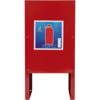 Подставка под огнетушитель напольная Ярпожинвест П-10, цвет красный