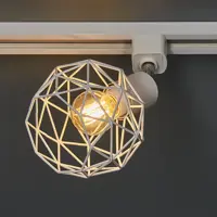 Светильник трековый Inspire 1 лампа сфера цвет белый