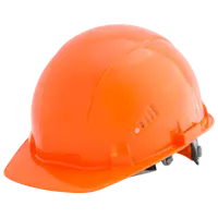 Каска защитная Krafter 5 оранжевая, полипропилен