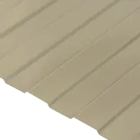 Профнастил С8 0.35 мм 1200x2000 мм RAL 1015 слоновая кость