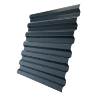 Профнастил С21R 0.45 мм 1040x2000 м RAL 9005 черный