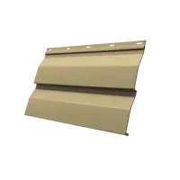 Сайдинг металлический Брус 3 м Слоновая кость 0.72 м²