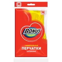Перчатки латексные Бонус размер 8/M универсальные