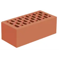 Кирпич облицовочный Голицынский М175 красный гладкий 250x120x88 мм 1.4 НФ