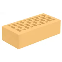 Кирпич облицовочный Голицынский M175 янтарный гладкий 250x120x65 мм 1 НФ