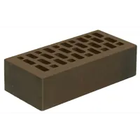 Кирпич облицовочный Голицынский M175 венге гладкий 250x120x65 мм 1 НФ