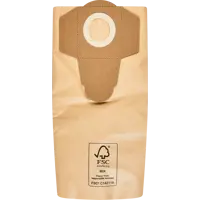 Мешки бумажные для пылесоса Dexter NJTV0083ZB01 30 л, 4 шт.