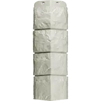 Угол наружный под камень Döcke цвет кокос