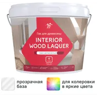 Лак для мебели акриловый Parade Interior Wood Laquer цвет прозрачный матовый 9 л