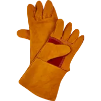 Краги спилковые KT1462, утепленные